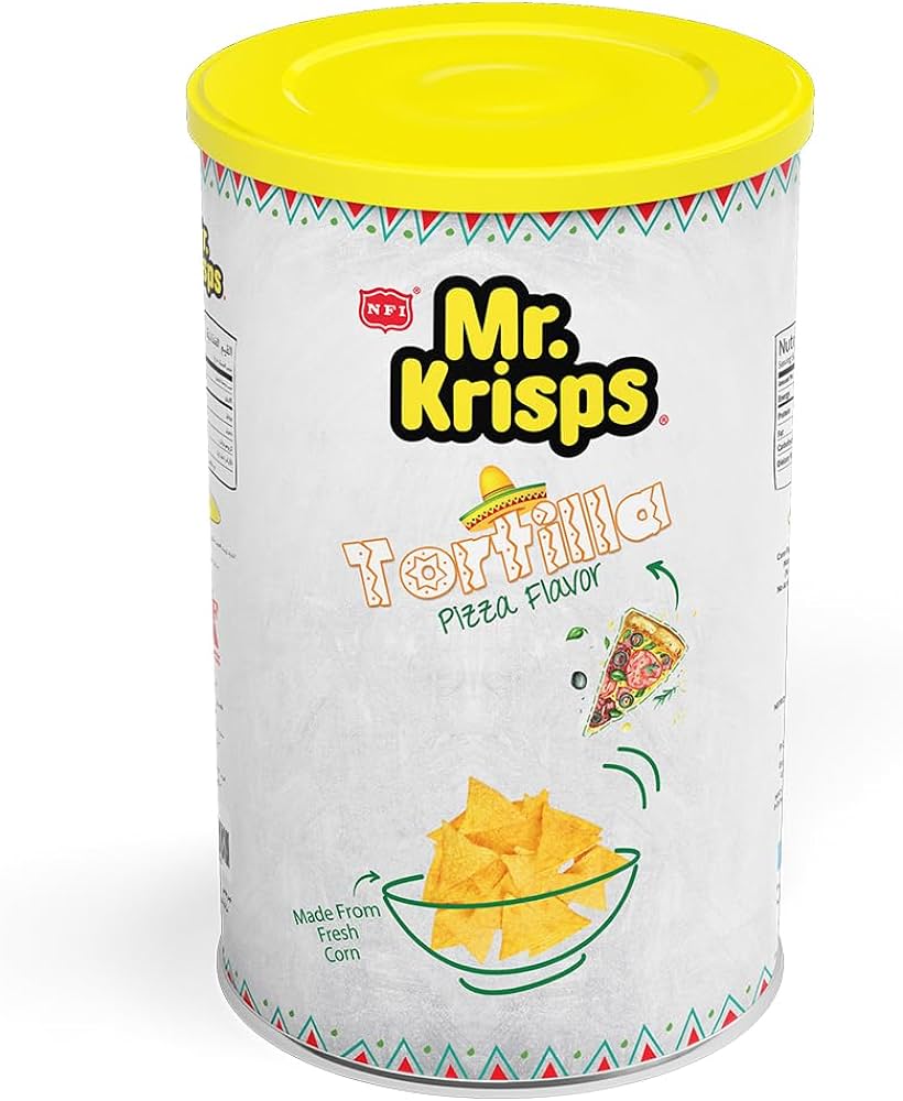 Mr. Krisps Tortilla Pizza Flavor 100 G