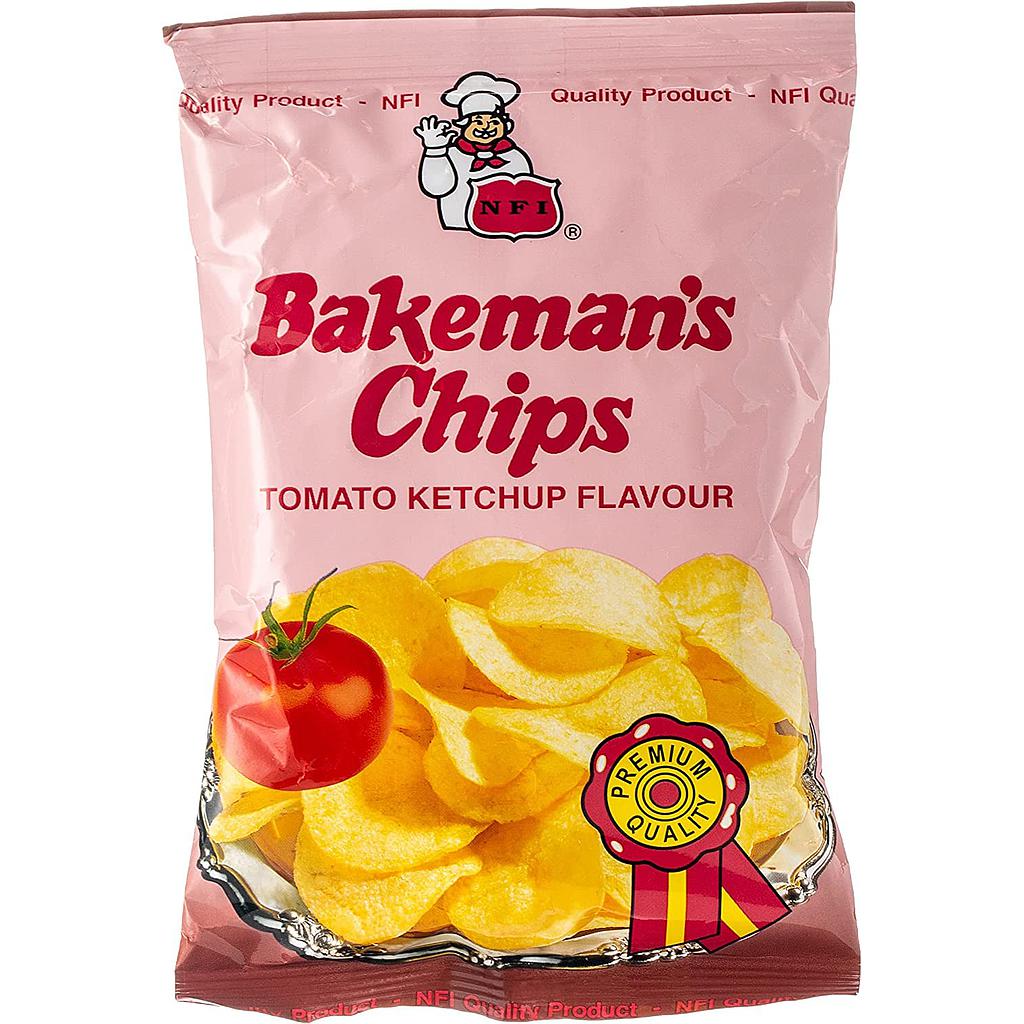 Bakeman's Chips Tomato Ketcheup Flavour 25g