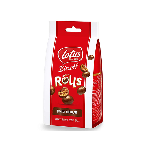 Lotus Biscoff Rolls Belgian Chocolate 150g