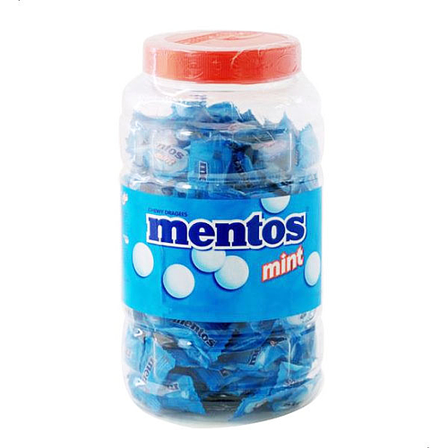 Mentos Mint Tube Candy 540g