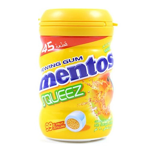 Mentos Squeez Mango Gum 90g