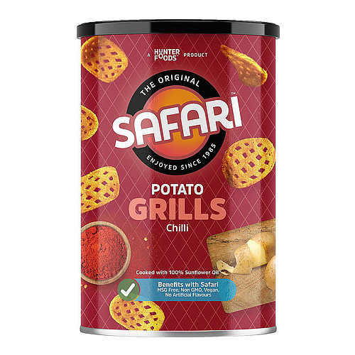 Hunter Safari Potato Grills Chilli 100g