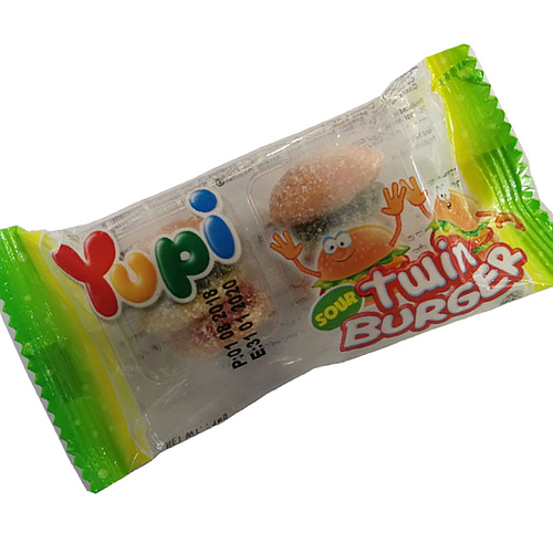 Yupi Burger Sour Jelly 15g