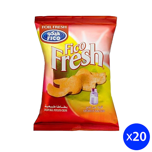 Fico Fresh Light Salted Potato 20x15g