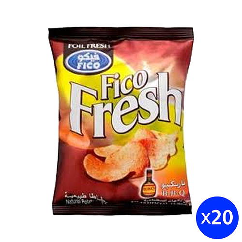 Fico Fresh barbecue B-B-Q Potato 20x15g
