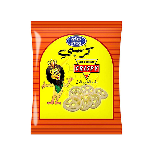 Fico Crispy Salt & Vinegar Pufak 15g