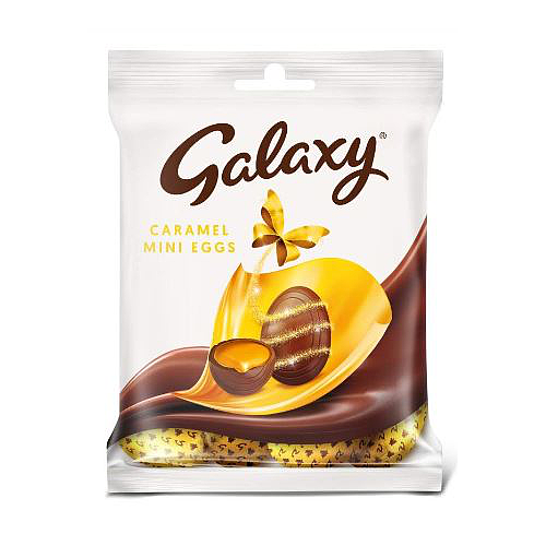 Galaxy Caramel Mini Egg Chocolate 80g