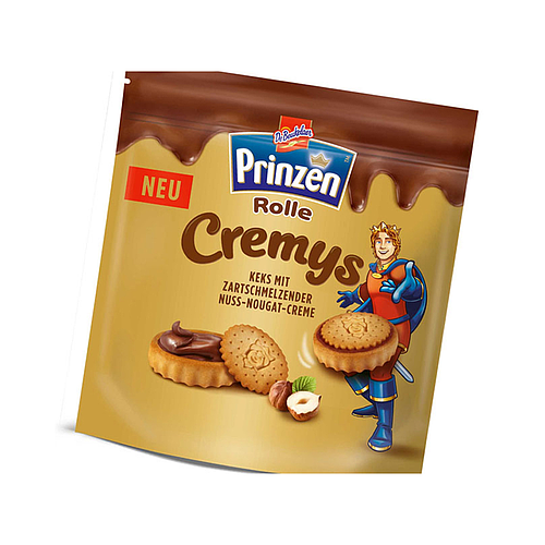 De Beukelaer Prinzen Rolle Creamys Biscuit 172g