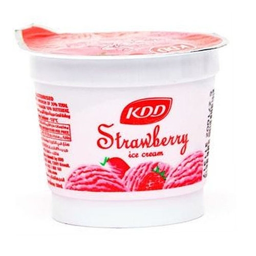 KDD Strawberry Cup Ice Cream 100ml