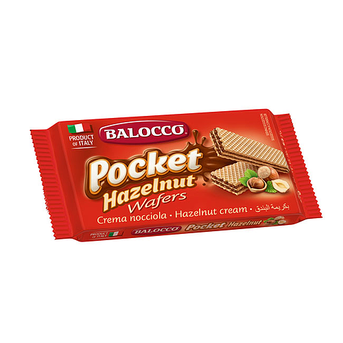 Balocco Pocket Hazelnut Wafer 25g