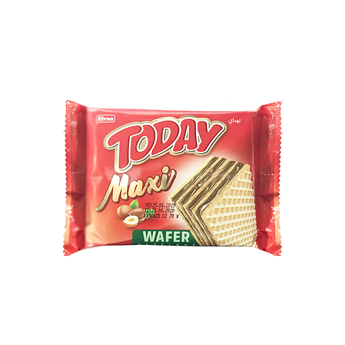 Elvan Today Maxi Hazelnut Wafer 38g