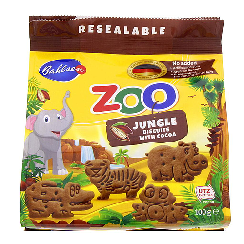 Bahlsen Zoo Jungle Biscuit 100g
