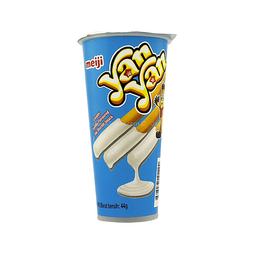 Meiji Yan Yan Vanilla Dip Biscuit 50g