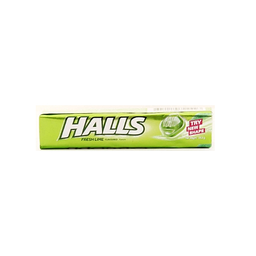 Halls Fresh Lime Candy 25.2g