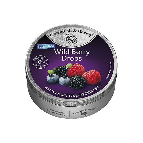 Cavendish & Harvey Wild Berry Drops Candy 175g