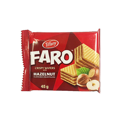 Tiffany Faro Wafer Hazelnut 45g