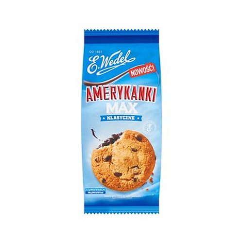 Wedel Amerykanki Max Klasyczne Cookies 170g