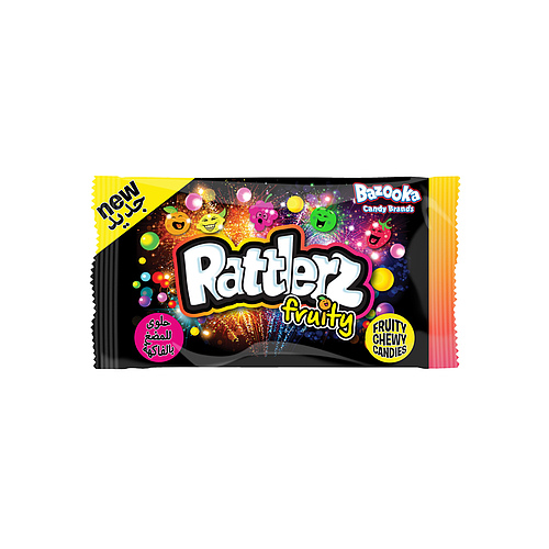 Bazooka Rattlerz Fruity Candy 40g