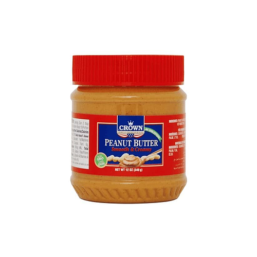 Crown Peanut Butter Smooth & Creamy Spreads 340g 