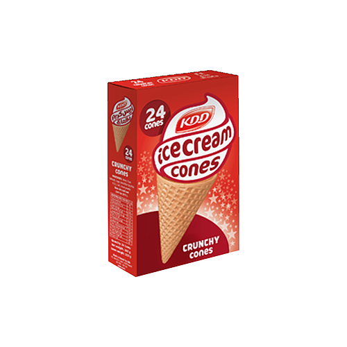 KDD Crunchy Cone Ice Cream 24pcs