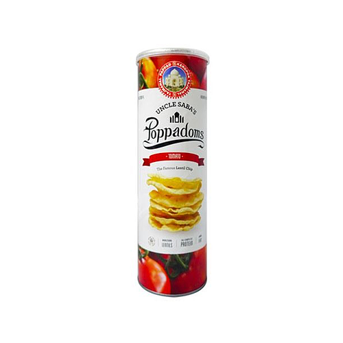 Uncle Saba's Poppadoms Tomato potato 70g
