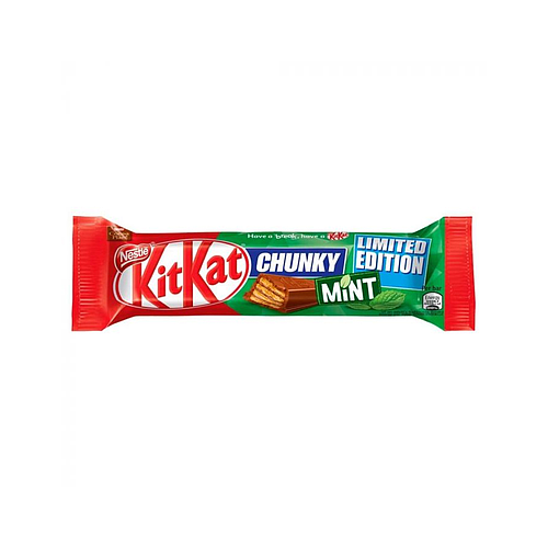Nestle Kitkat Chunky Limited Edition Mint Chocolate 40g
