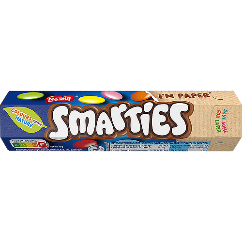 Nestle Smarties Hexagon Tube Chocolate 38g