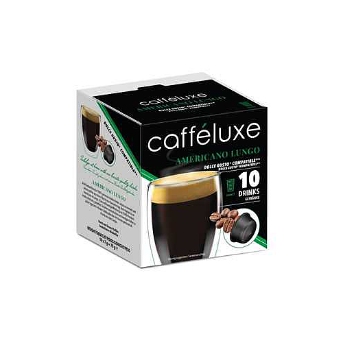 Caffeluxe Americano Lungo Coffee Dolce Gusto 10x7.5g