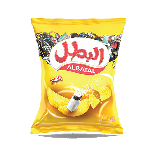 Albatal Potato Chips Salt 12g