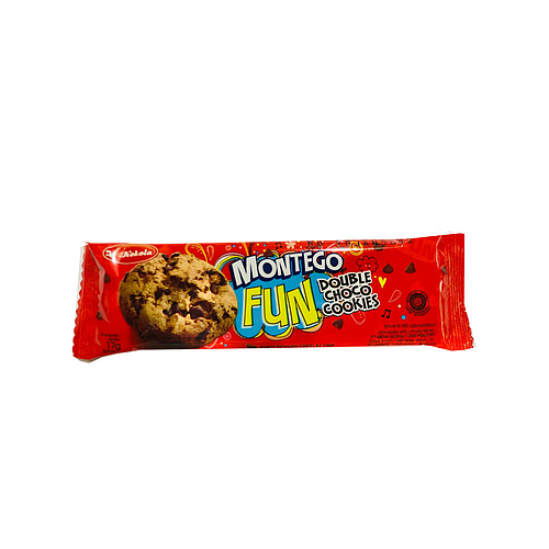 Kokola Montego Fun Double Choco Cookies 17g