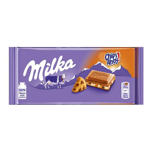 Milka Chips Ahoy Chocolate 100g