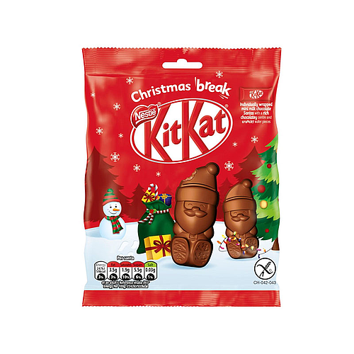 Nestle Kitkat Santa Sharing Bag 55gm
