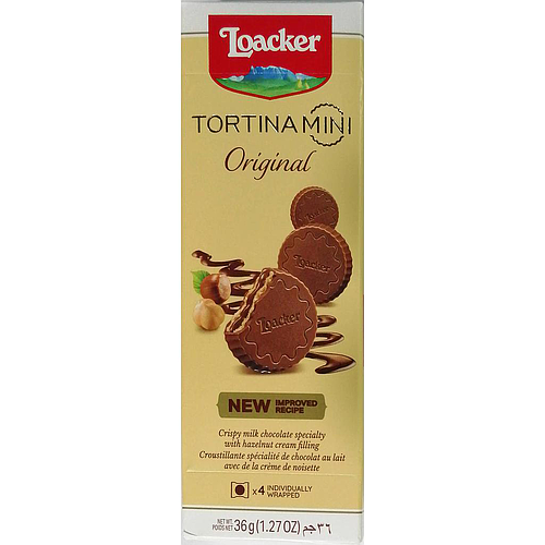 Loacker Tortina Mini Wafer 36g