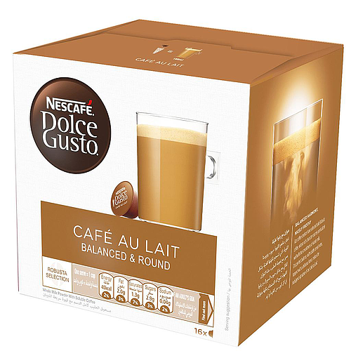 Nescafe Dolce Gusto Café Au Lait Coffee 160g