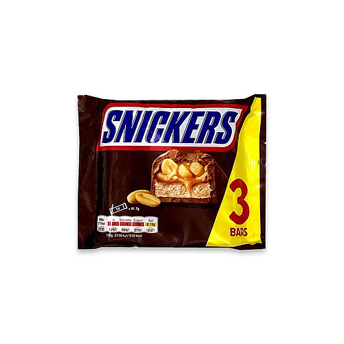 Snickers Chocolate 3x41.7g