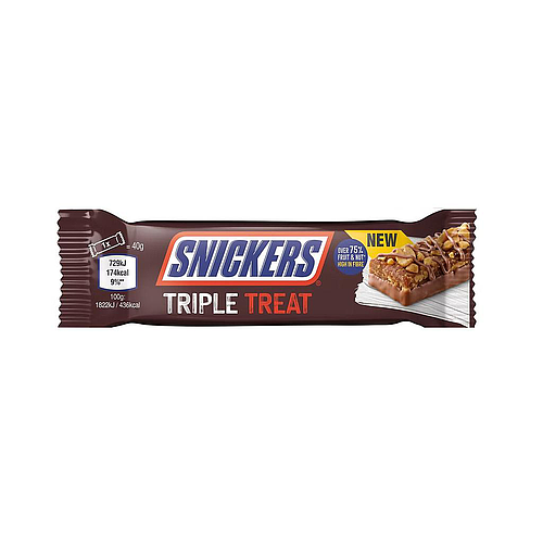 Snickers Triple Treat Fruit,Nut & Chocolate 32g