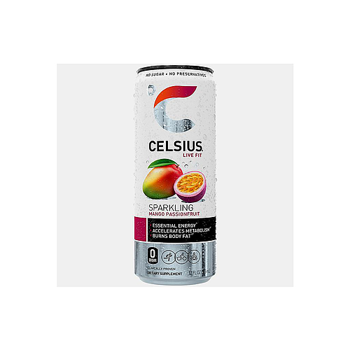 Celsius Sparkling Mango Passionfruit Energy Drink 355 ml