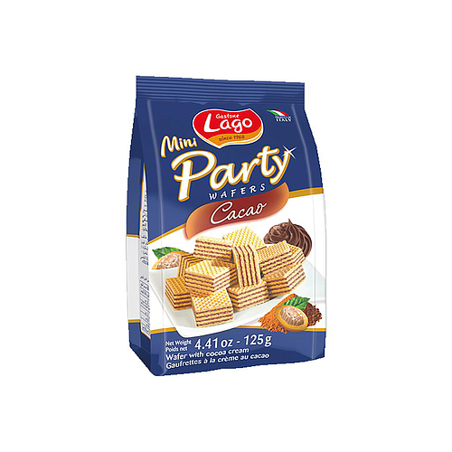 Lago Mini Party Wafers With cacao Cream 125g