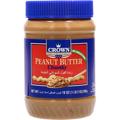 Crown Peanut Butter Crunchy Spreads 510g