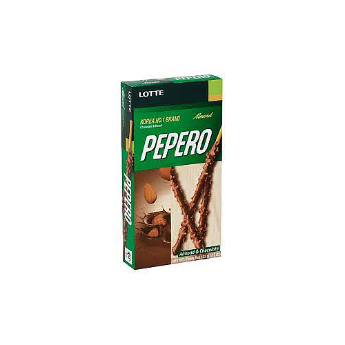 Lotte Pepero Almond Biscuit 8x32g