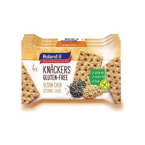 Roland Crackers Sesame & Chia Seeds 3x35g