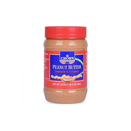 Crown Peanut Butter Smooth & Creamy Spreads 510g