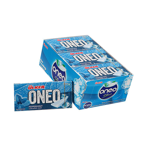 Ulker Oneo Gum Peppermint 14g