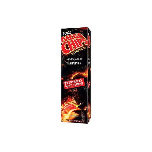 Mega Potato Chips Extremely Hot  50g