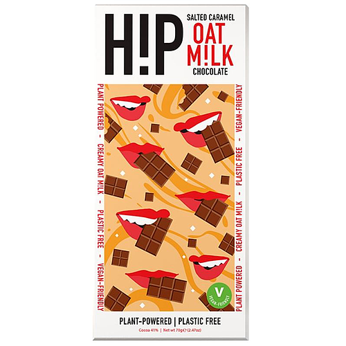 Hip Salted Caramel Oat Milk Chocolate 70g