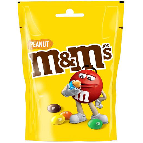 M&M's Peanut Chocolate Pouch 125g