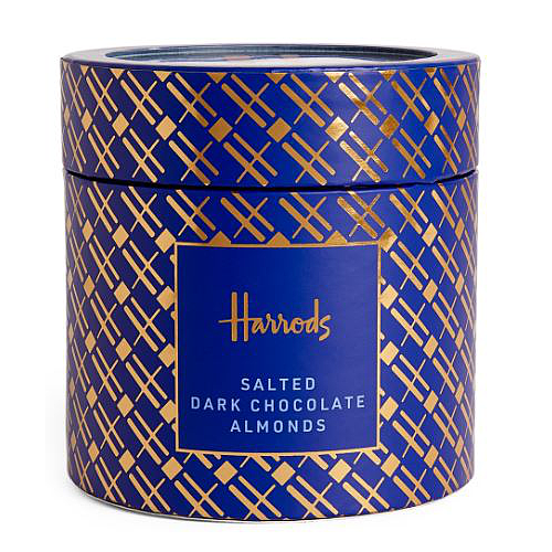 Harrods Salted Dark Chocolate Almonds 325g