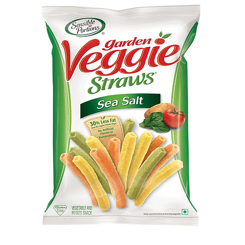 Veggie Straws Sea Salt Chips 30g