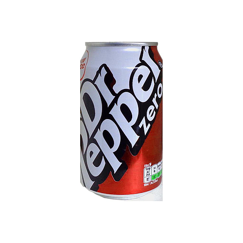 Dr Pepper Zero Sugar Soft Drink 330ml 