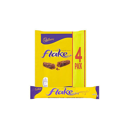 Cadbury Chocolate Flake 4x20g